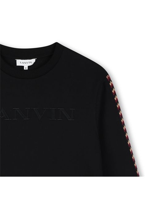 Felpa con ricamo LANVIN KIDS | N3040109B